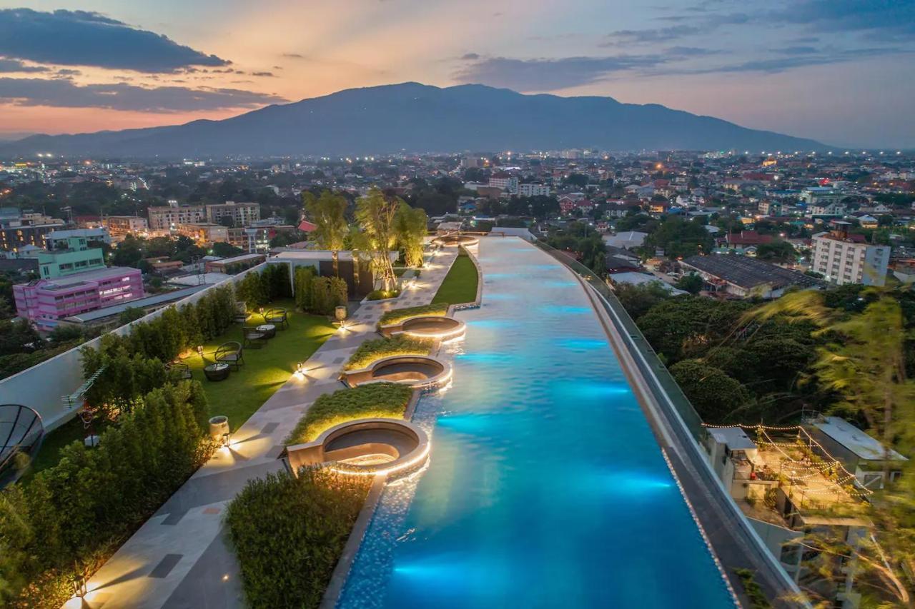 Astra Sky River Paronama Pool Luxury Changklan Чиангмай Экстерьер фото